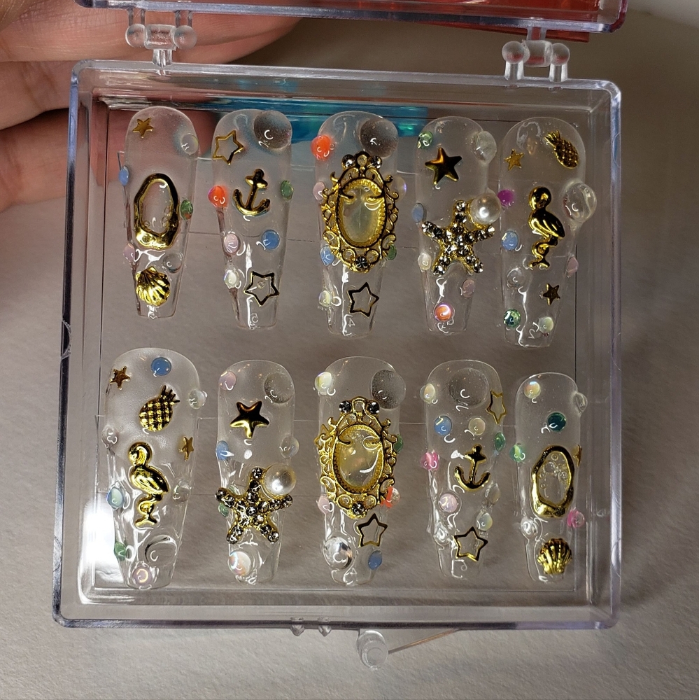 Handmade press on nails